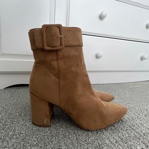 Camel colored Sam Edelman Circus booties